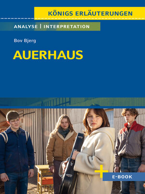 cover image of Auerhaus von Bov Bjerg--Textanalyse und Interpretation